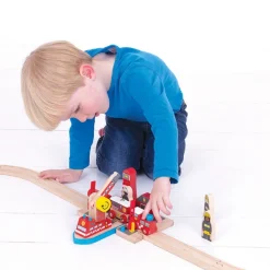 Bigjigs Rail Fire Sea Rescue