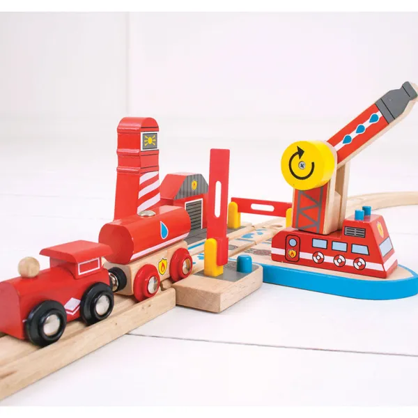 Bigjigs Rail Fire Sea Rescue