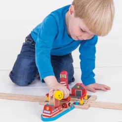 Bigjigs Rail Fire Sea Rescue