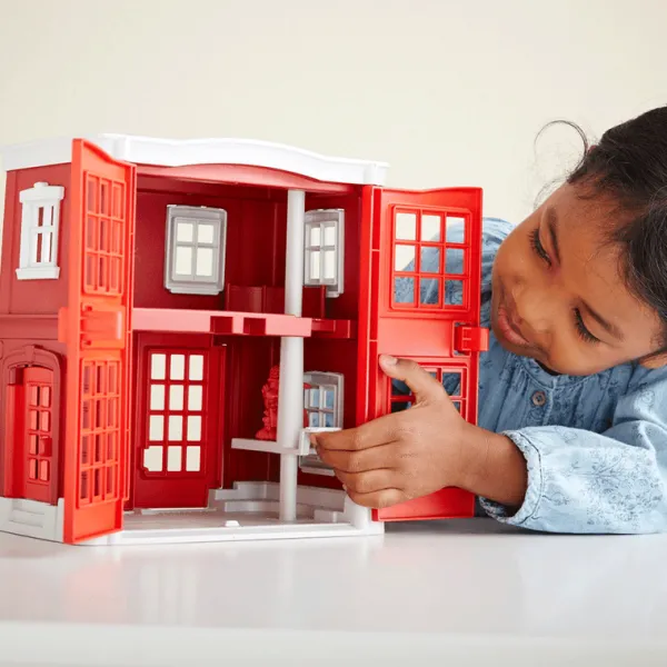 Green Toys Fire Station