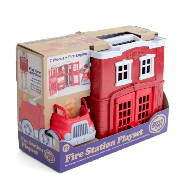 Green Toys Fire Station