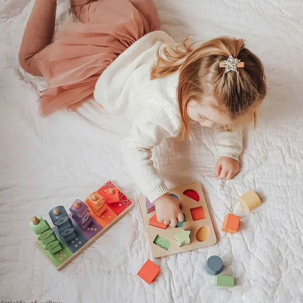 Bigjigs Baby First Flower Stacker