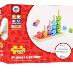 Bigjigs Baby First Flower Stacker