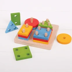 Bigjigs Baby First Four Shape Sorter