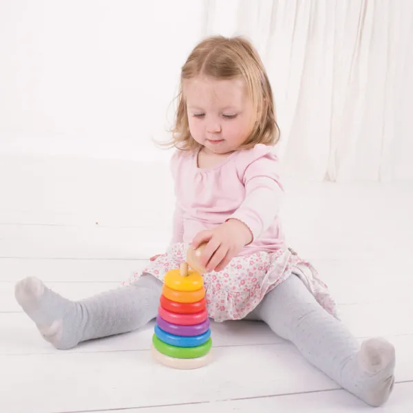 Bigjigs Baby First Rainbow Stacker