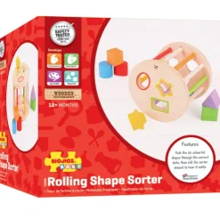 Bigjigs Baby First Rolling Shape Sorter