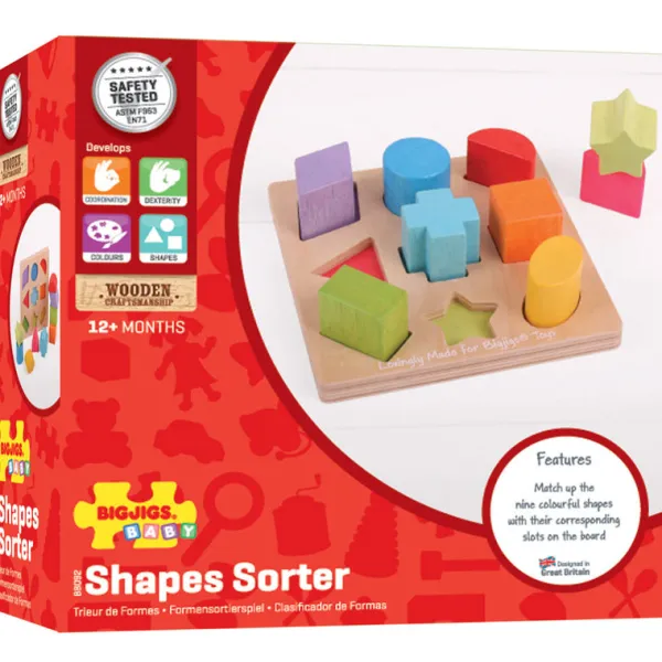 Bigjigs Baby First Shapes Sorter