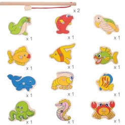 Bigjigs Toys Fishing Game