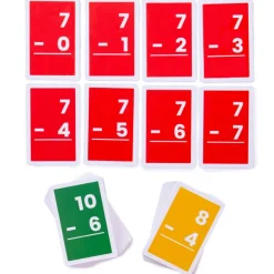 Bigjigs Toys Flashcards - Subtraction 1 to 10