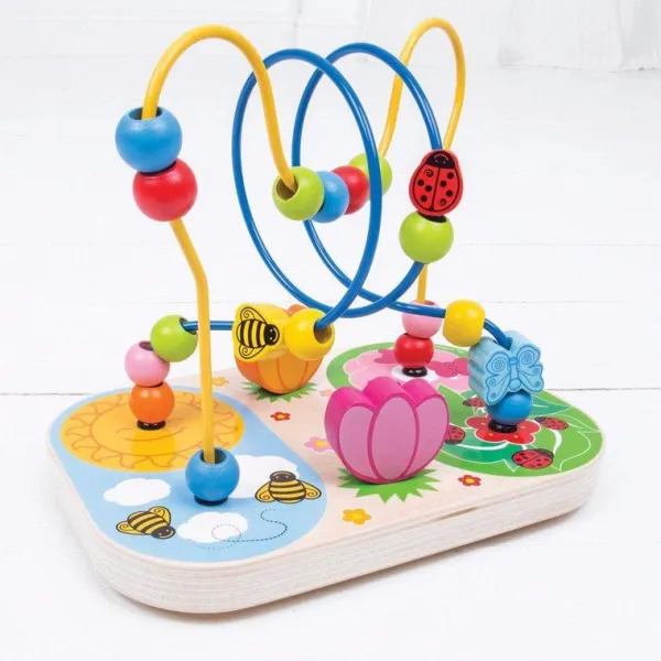 Bigjigs Baby Flower Bead Frame