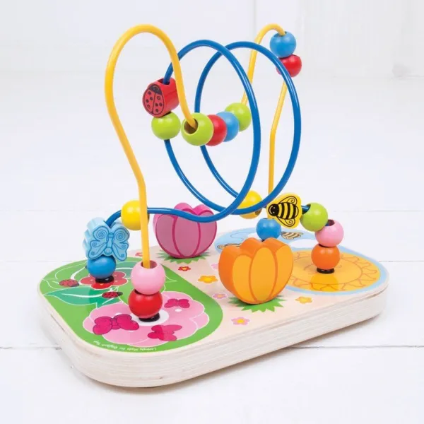 Bigjigs Baby Flower Bead Frame