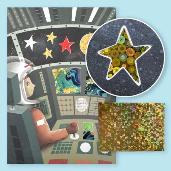 Tiger Tribe Foil Art - Space Adventures