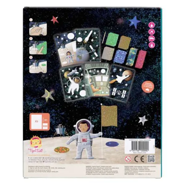 Tiger Tribe Foil Art - Space Adventures