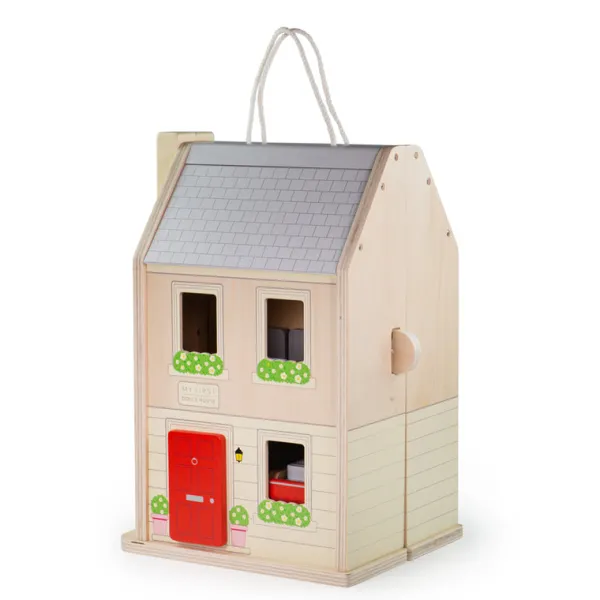 Bigjigs Toys Folding Dolls House Set