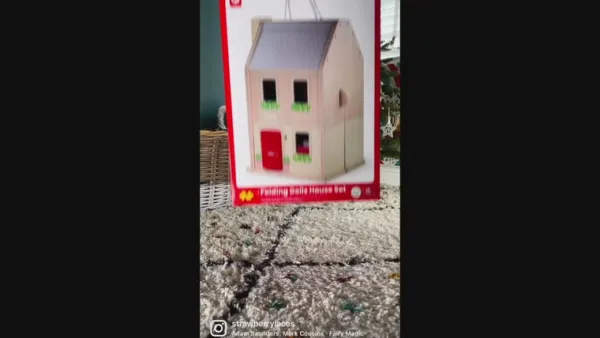 Bigjigs Toys Folding Dolls House Set
