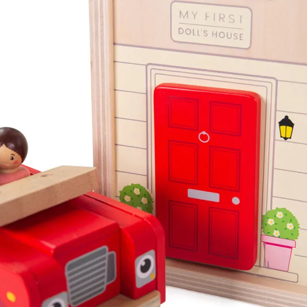 Bigjigs Toys Folding Dolls House Set