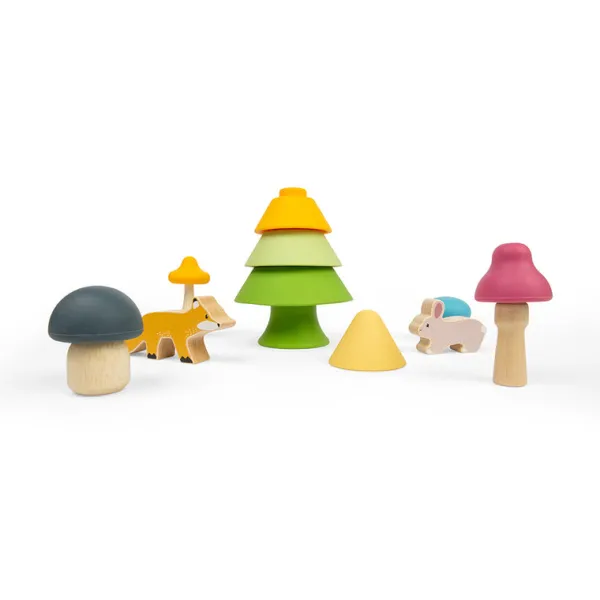 Bigjigs Toys Forest Friends Playset