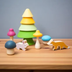 Bigjigs Toys Forest Friends Playset