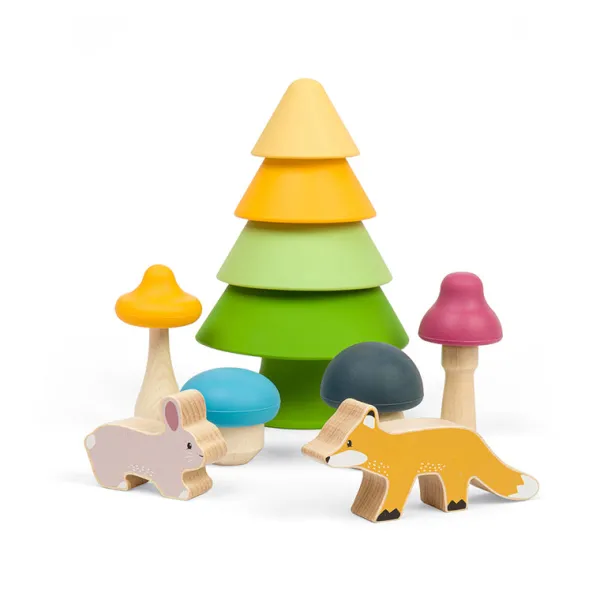 Bigjigs Toys Forest Friends Playset - DAMAGED BOX