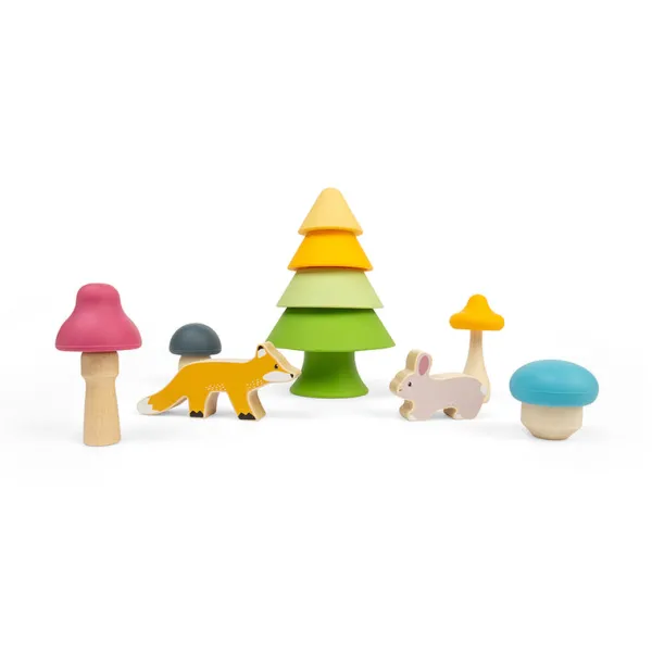 Bigjigs Toys Forest Friends Playset - DAMAGED BOX