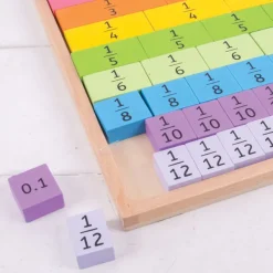 Bigjigs Toys Fractions Tray