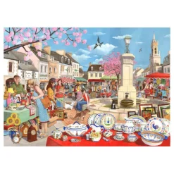 House of Puzzles French Market - 1000 Piece Jigsaw Puzzle