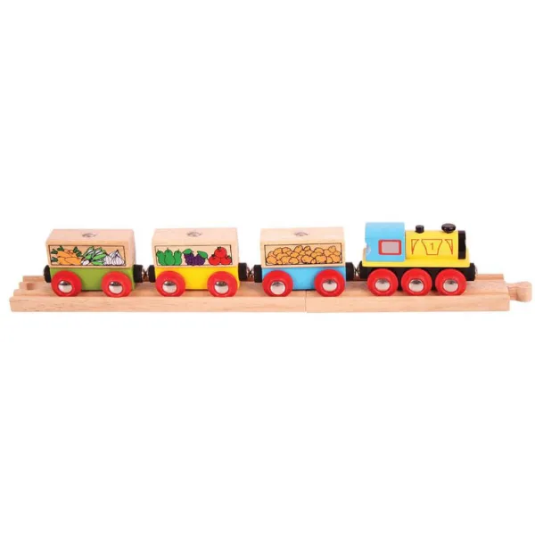 Bigjigs Rail Fruit and Veg Train