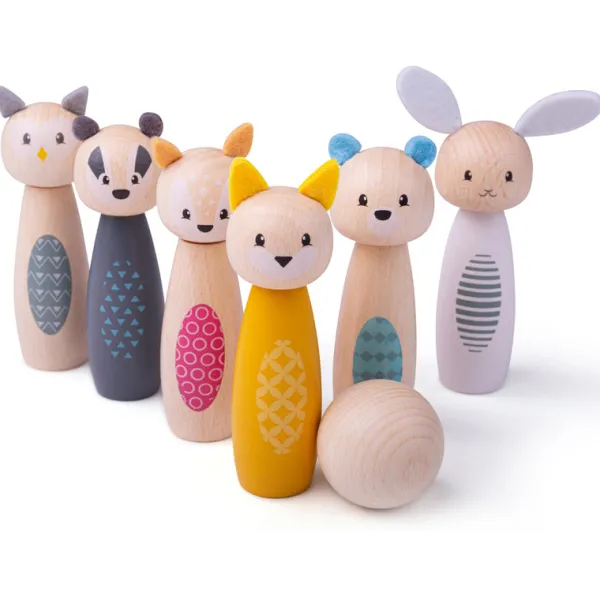 Bigjigs Toys FSC® Certified Animal Skittles