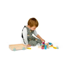 Bigjigs Toys FSC® Certified Brick Cart