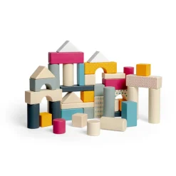 Bigjigs Toys FSC® Certified Drum of 50 Bricks