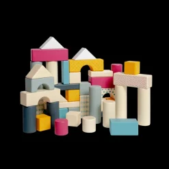 Bigjigs Toys FSC® Certified Drum of 50 Bricks