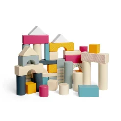 Bigjigs Toys FSC® Certified Drum of 50 Bricks
