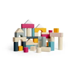 Bigjigs Toys FSC® Certified Drum of 50 Bricks