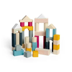 Bigjigs Toys FSC® Certified Drum of 50 Bricks