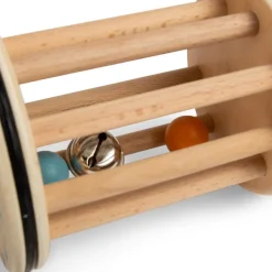 Bigjigs Toys FSC® Certified Push Along Musical Roller