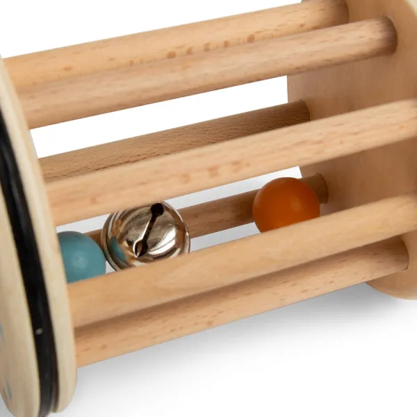 Bigjigs Toys FSC® Certified Push Along Musical Roller