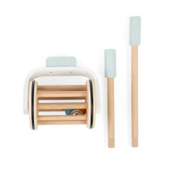 Bigjigs Toys FSC® Certified Push Along Musical Roller