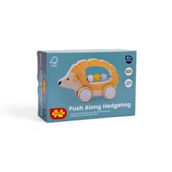 Bigjigs Toys FSC® Certified Push Along Hedgehog