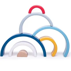Bigjigs Toys FSC® Certified Rainbow Arches