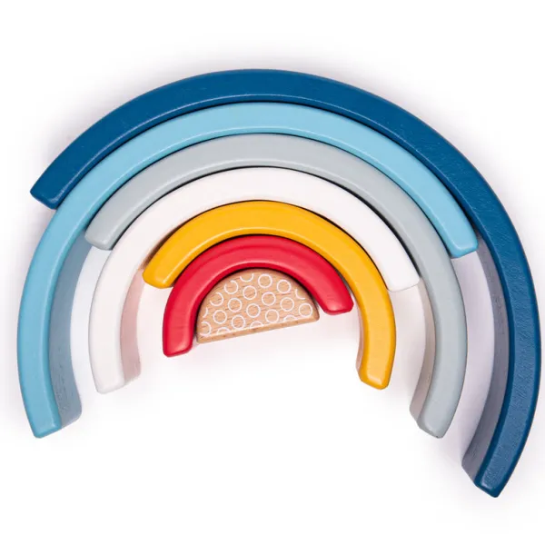 Bigjigs Toys FSC® Certified Rainbow Arches