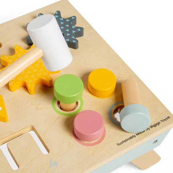 Bigjigs Toys FSC® Certified Tabletop Activity Bench