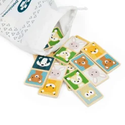 Bigjigs Toys FSC® Certified Woodland Animal Dominoes