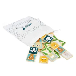 Bigjigs Toys FSC® Certified Woodland Animal Dominoes