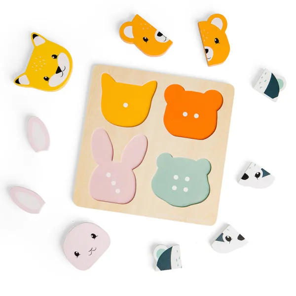 Bigjigs Toys FSC® Certified Woodland Counting Puzzle