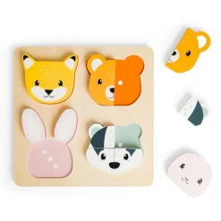 Bigjigs Toys FSC® Certified Woodland Counting Puzzle