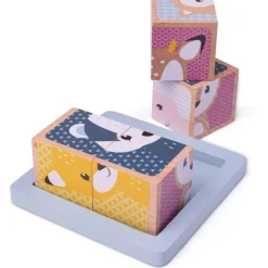 Bigjigs Toys FSC® Certified Woodland Cube Puzzle