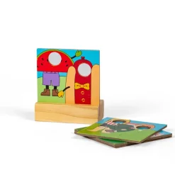 Bigjigs Rail Fun Fair Train Set