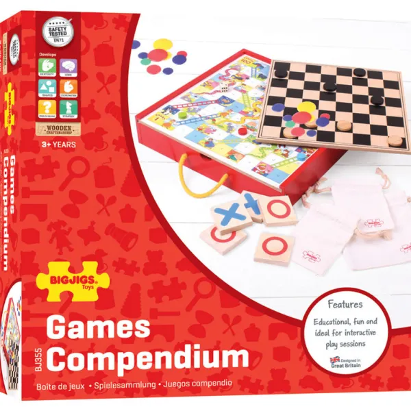 Bigjigs Toys Games Compendium