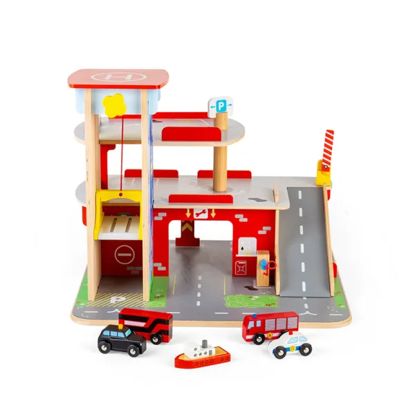 Bigjigs Toys Garage Toy Bundle