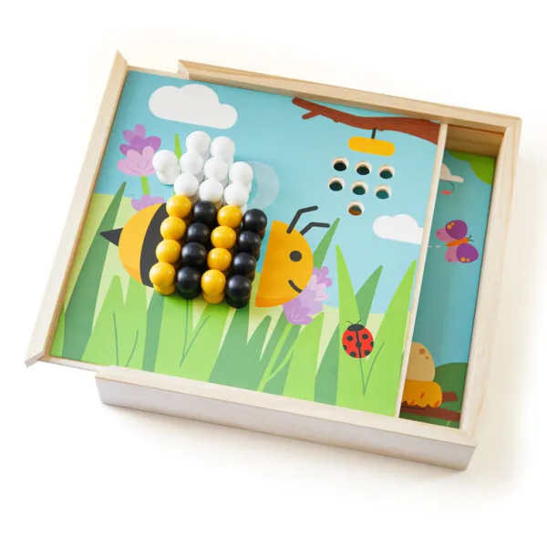 Bigjigs Toys Garden Art Peg Board